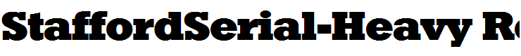 StaffordSerial-Heavy Regular