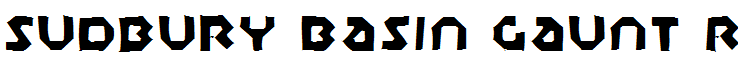 Sudbury Basin Gaunt Regular
