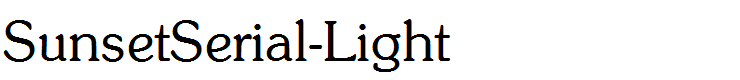SunsetSerial-Light