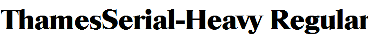 ThamesSerial-Heavy Regular