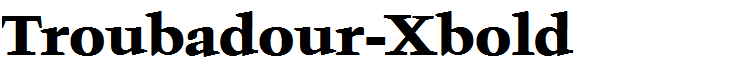 Troubadour-Xbold