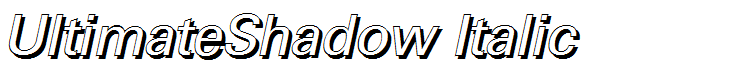 UltimateShadow Italic