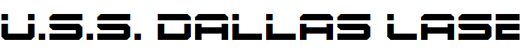 U.S.S. Dallas Laser Regular