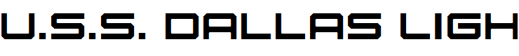 U.S.S. Dallas Light Light