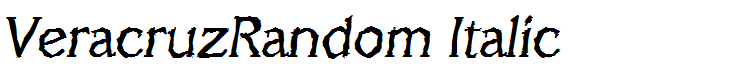 VeracruzRandom Italic